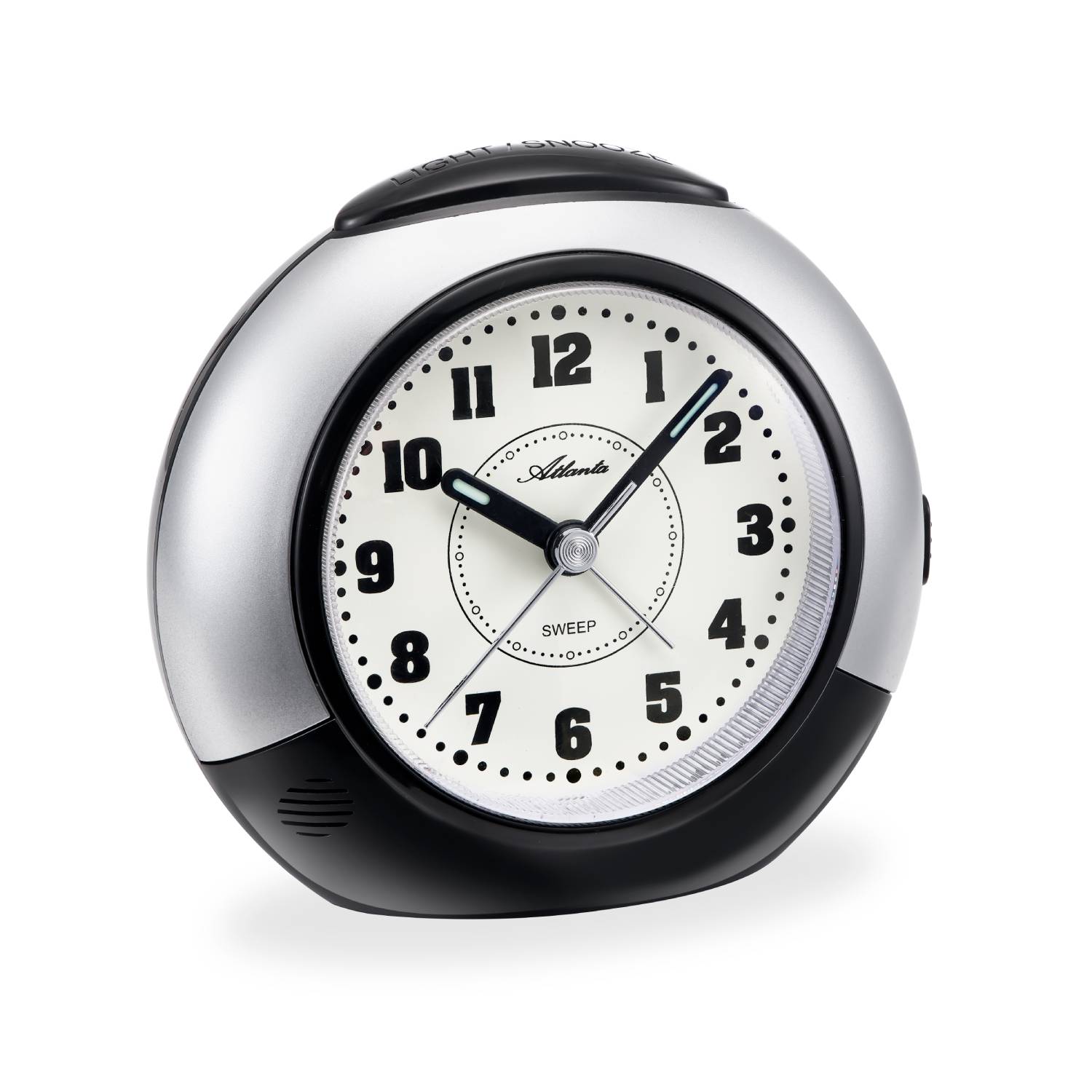 Atlanta 1679/4 Quarzwecker grau