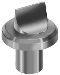 _ Punches with insert for notching cannon pinions Seitz