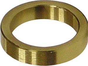 Practice ring, flat, brass, 4.5 mm wide