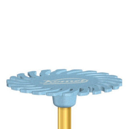 Diamant Polierer Spirale Blau