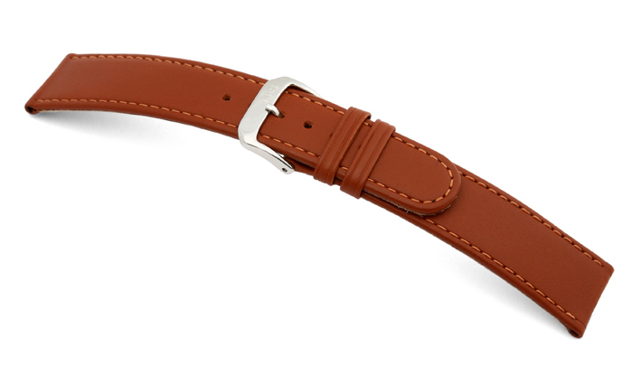 Lederband Louisville 14mm cognac glatt