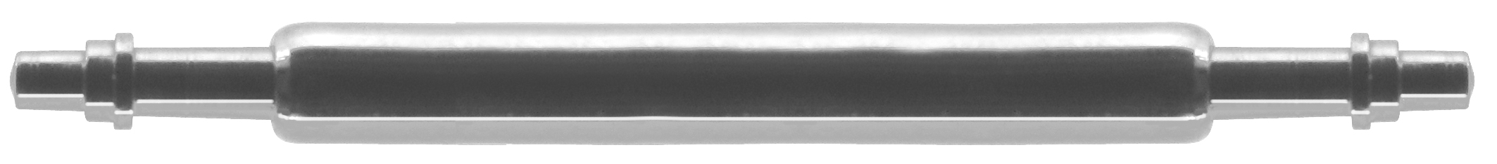 Veerkam 215E edelstaal wit, Ø 1,5 lengte 28,0 mm, tappen met aanzet