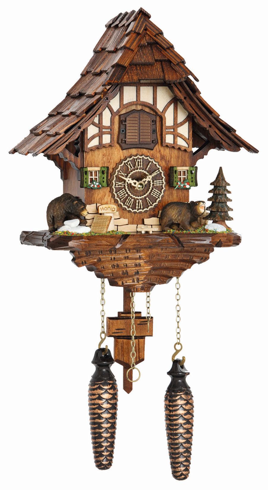 Bärental cuckoo clock with 12 melodies