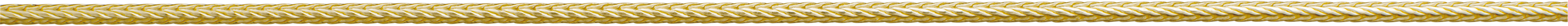 vossestaart ketting goud 750/-gg Ø 1,30mm