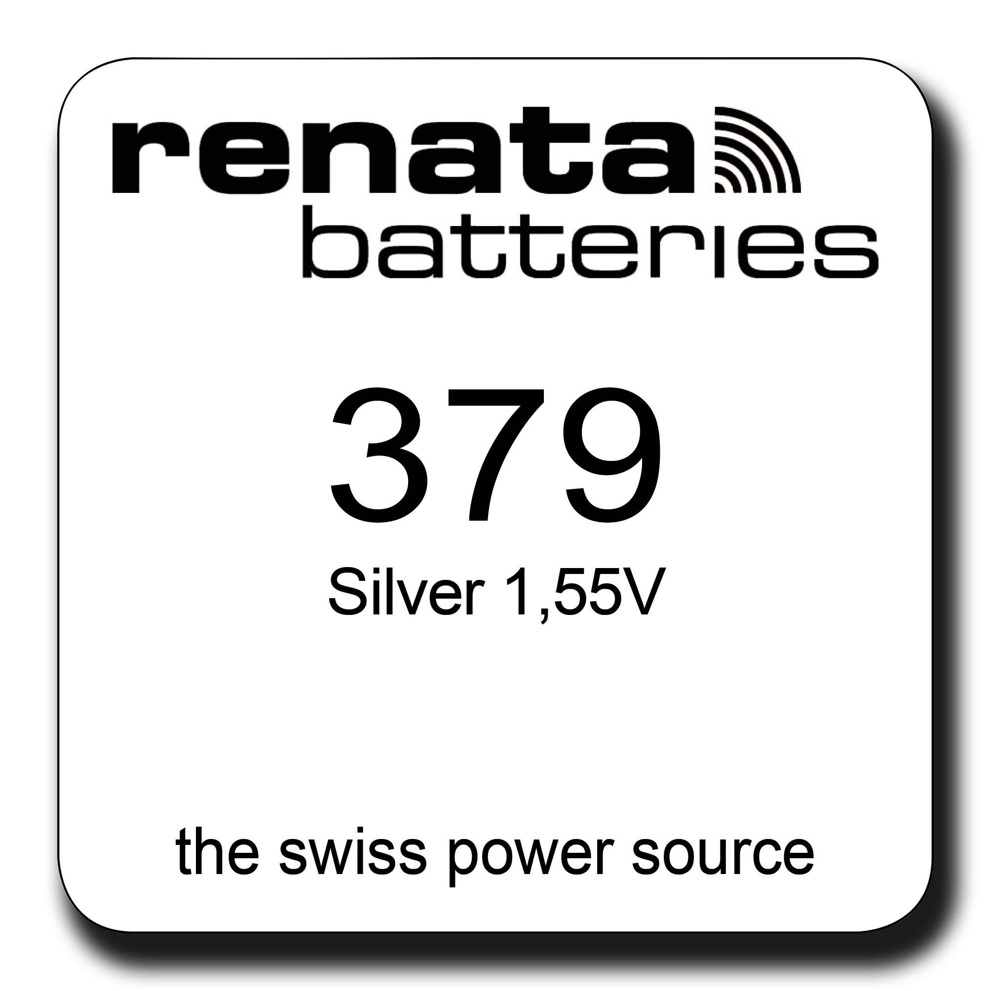 Renata 379 button cell