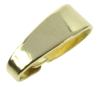 krawatka złoto 585/-żółte złoto 8,20mm do zawieszenia gładka