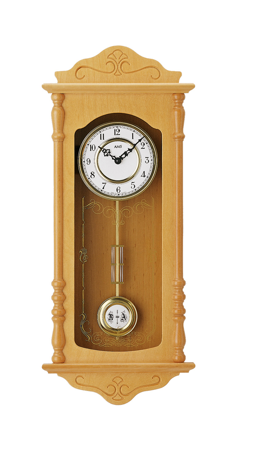 AMS Quartz Pendulum Clock W7013/16