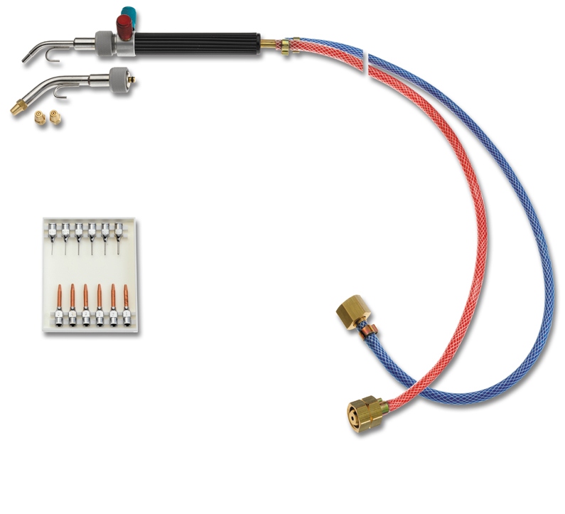 Micro-soldering and welding kit complete propane/oxygen