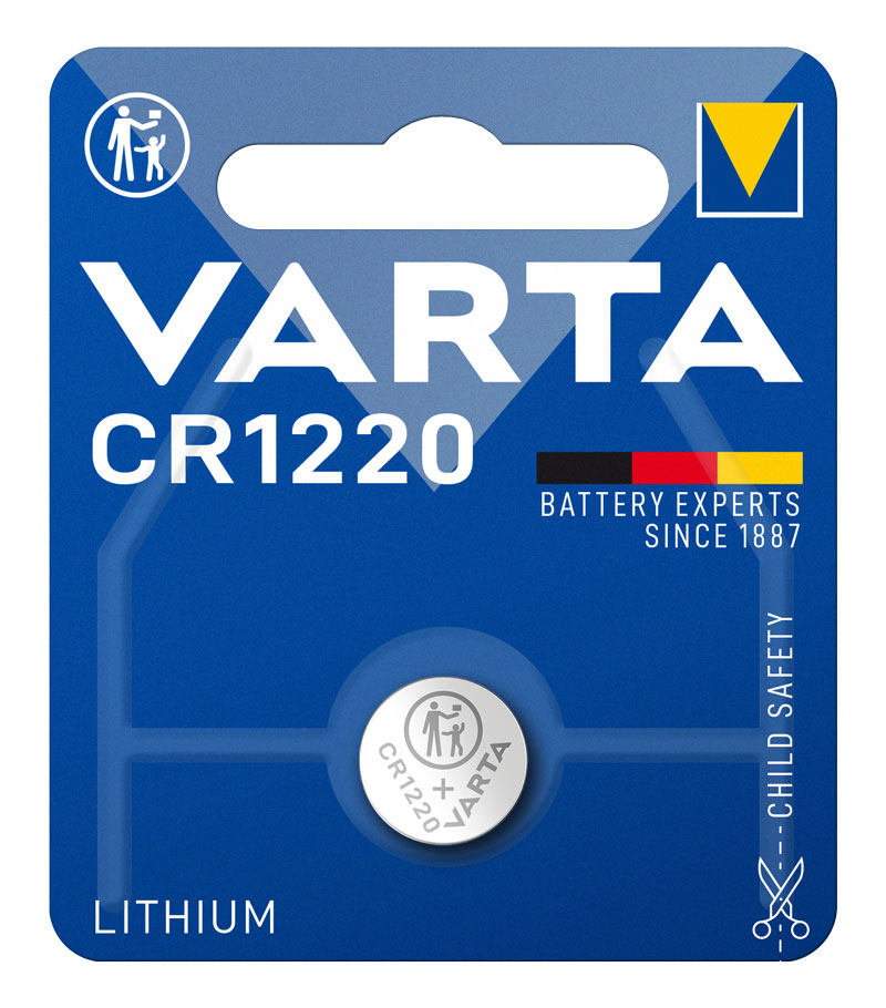 Varta 1220 lithium button cell