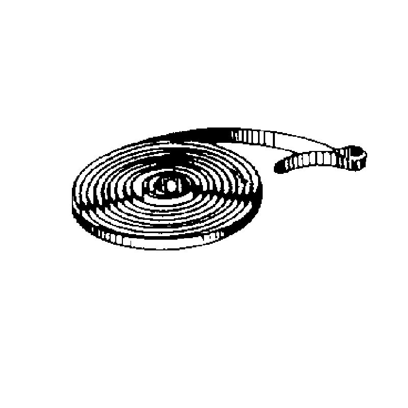 _ Großuhren-Zugfedern mit Schlaufe, B=6mm St=0,30mm L=800mm