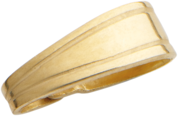 passant goud 333/-gg 8,10mm voor hanger