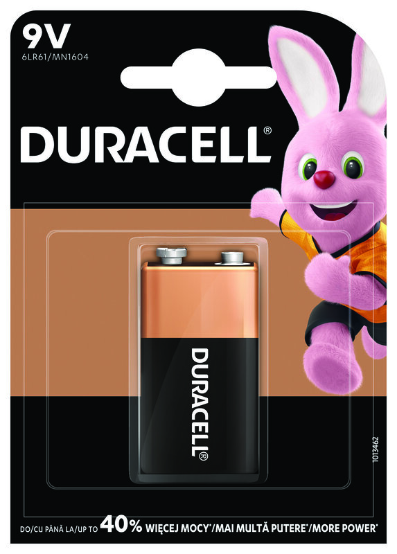 Duracell MN1604 batterij