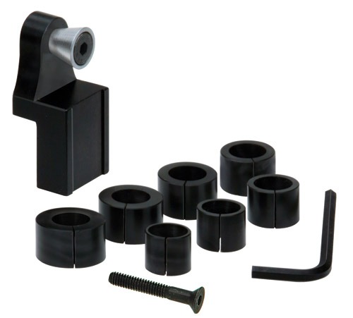 GRS ring holder with 7 inserts, horizontal for vice