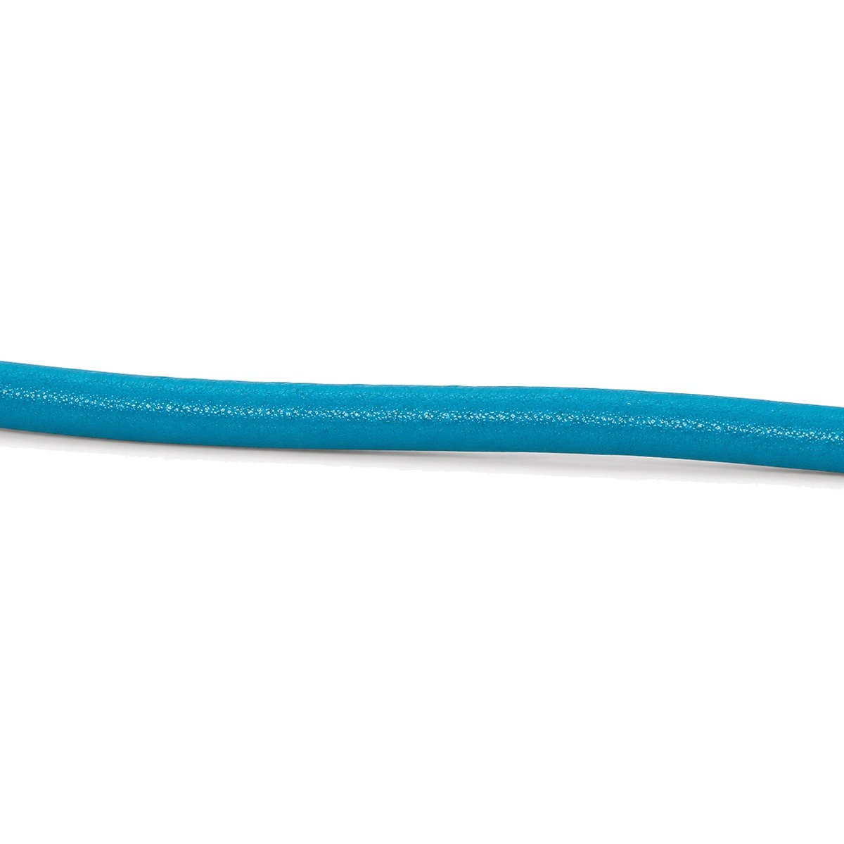 Lederband genäht Rindleder Ø 2,5 mm, türkis, Länge 1 m