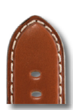 Leather strap Happel PAN 24mm cognac XL