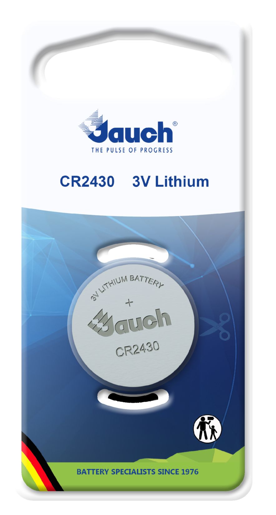 Jauch Secure 2430 Lithium Knopfzelle