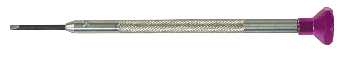 Schraubendreher mit Stahlklinge 1,6 mm Horotec