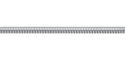 Collierkette 3 Stück Silber 925/-, Schlange 38cm