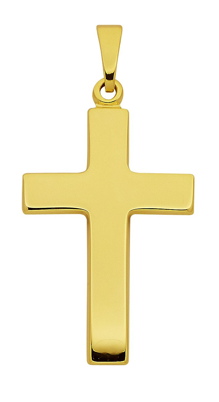 Cross 925/gold-plated