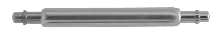 Push-Pins 414E edelstaal wit, Ø 1,4 lengte 13,0 mm, met kraag