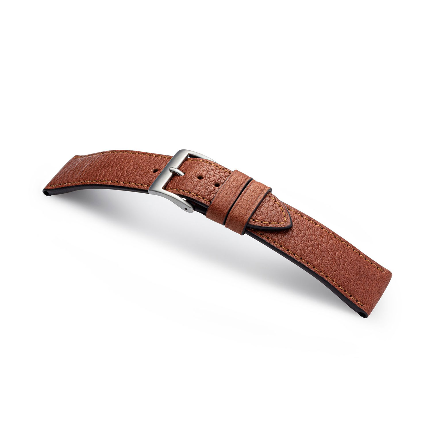 Manufakturwerk leather strap Eimsbüttel cognac 24/20