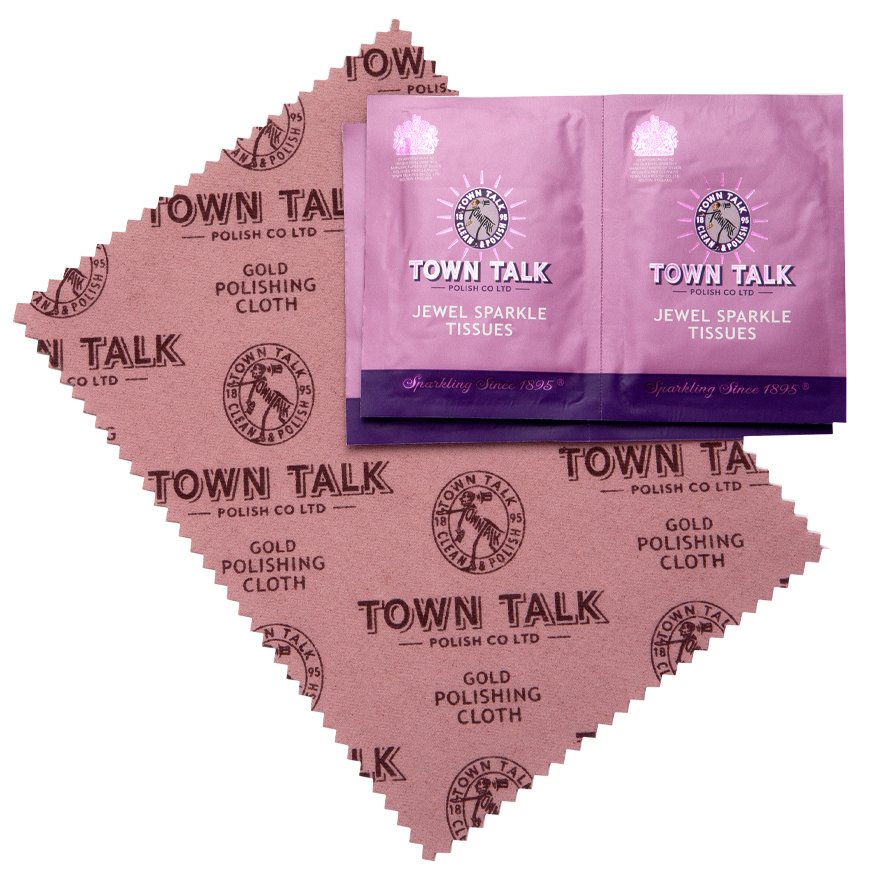 Mr Town Talk Gold Tücher Set