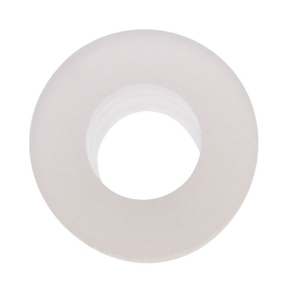 inleg voor oorclip siliconen Ø10,50mm wit
