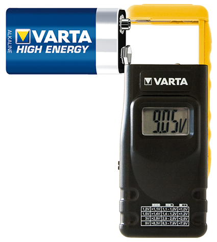 Varta Batterie Tester LCD-Digital