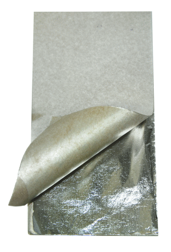 Blattmetalle, silber