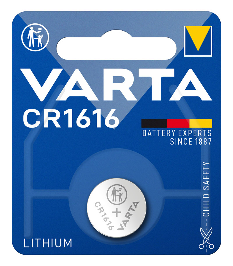 Varta 1616 lithium knoopcel