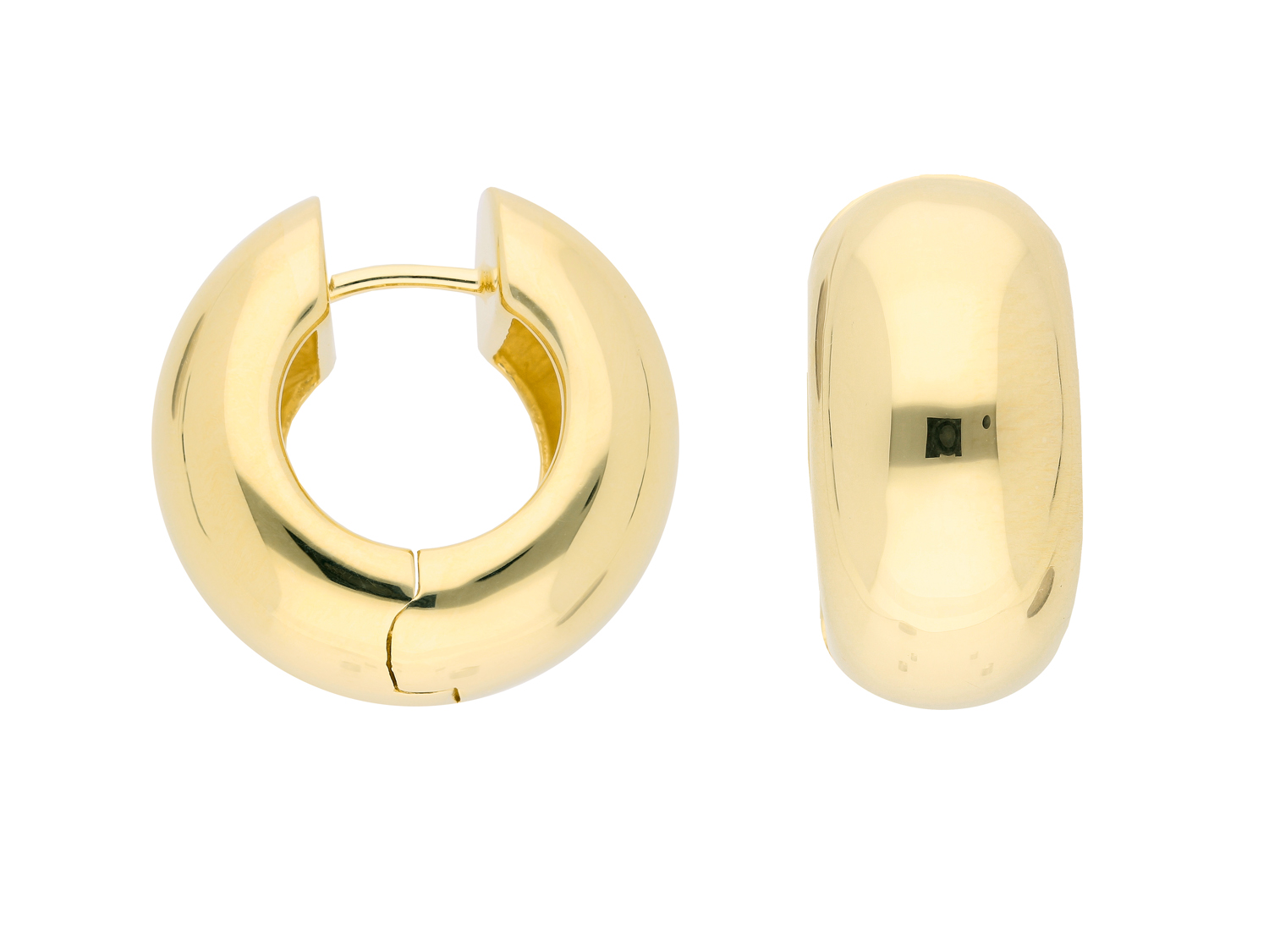 Creolen 925/verg. gelb