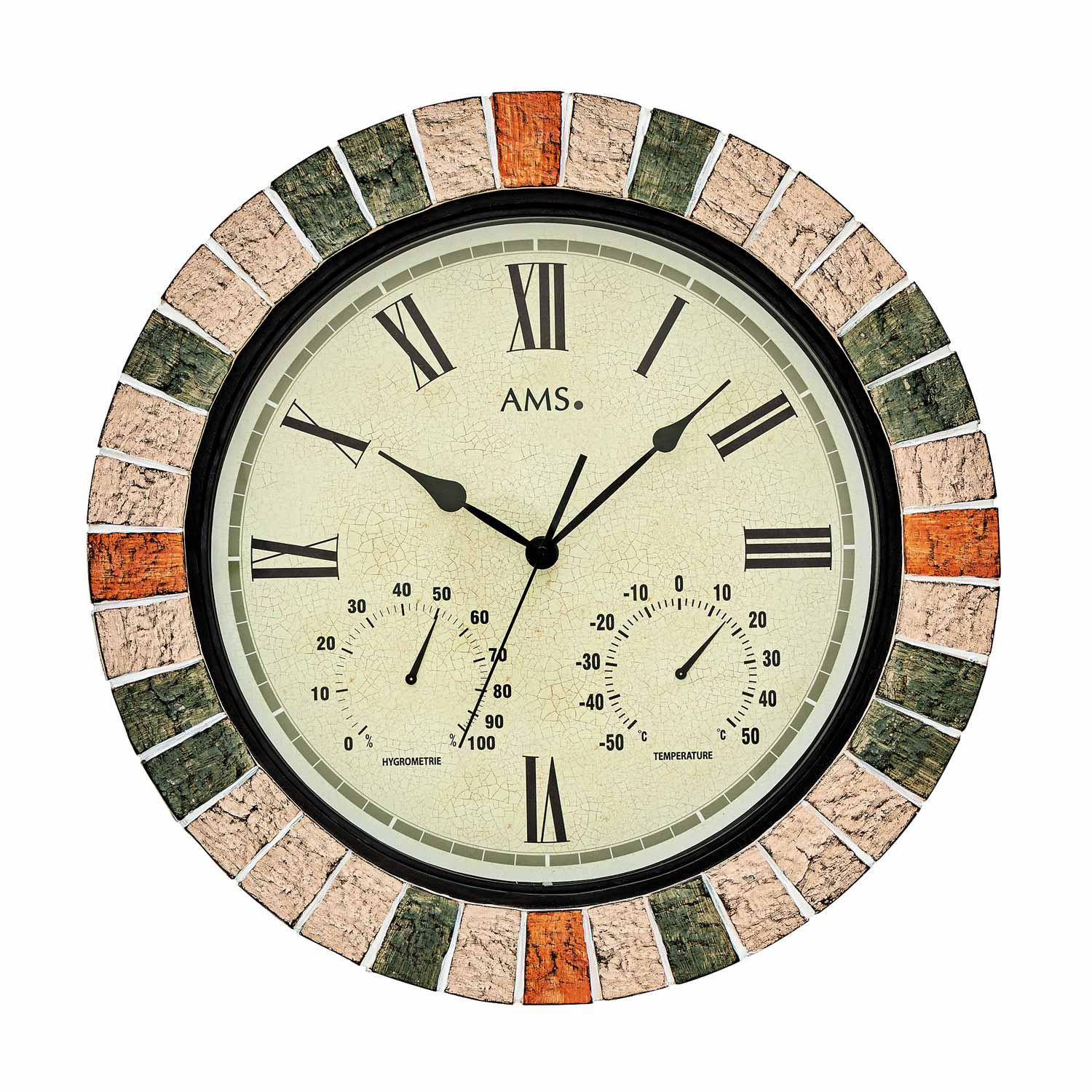AMS Quarz-Wanduhr W9620