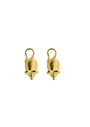 Ear studs gold 333/GG, mouse