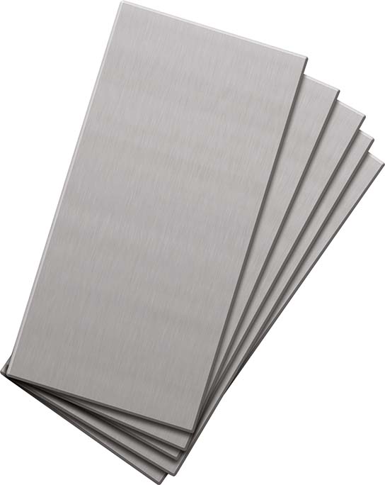 GRS-Übungsplatten Stahl Kohlenstoffarm 50,8x101,6 mm