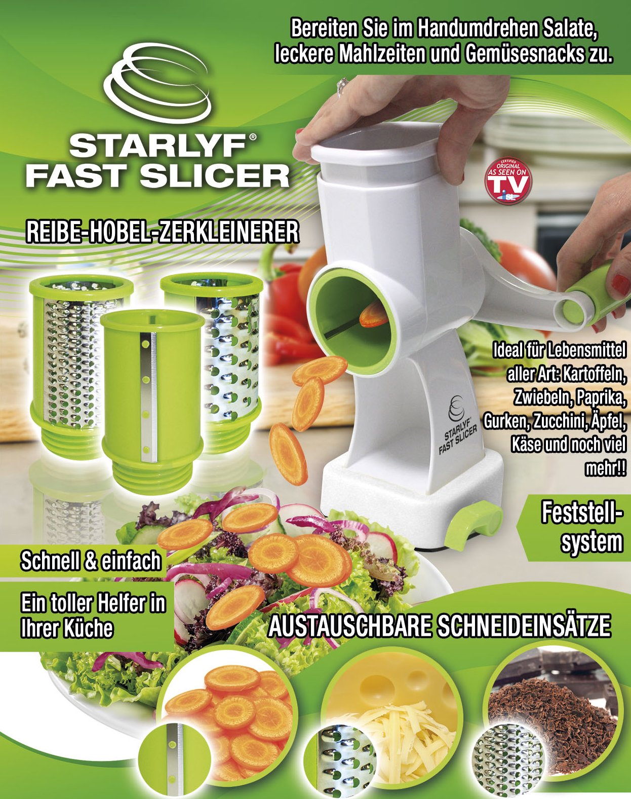 Fast Slicer Multi Slicer – raspen, schaven en fijn maken