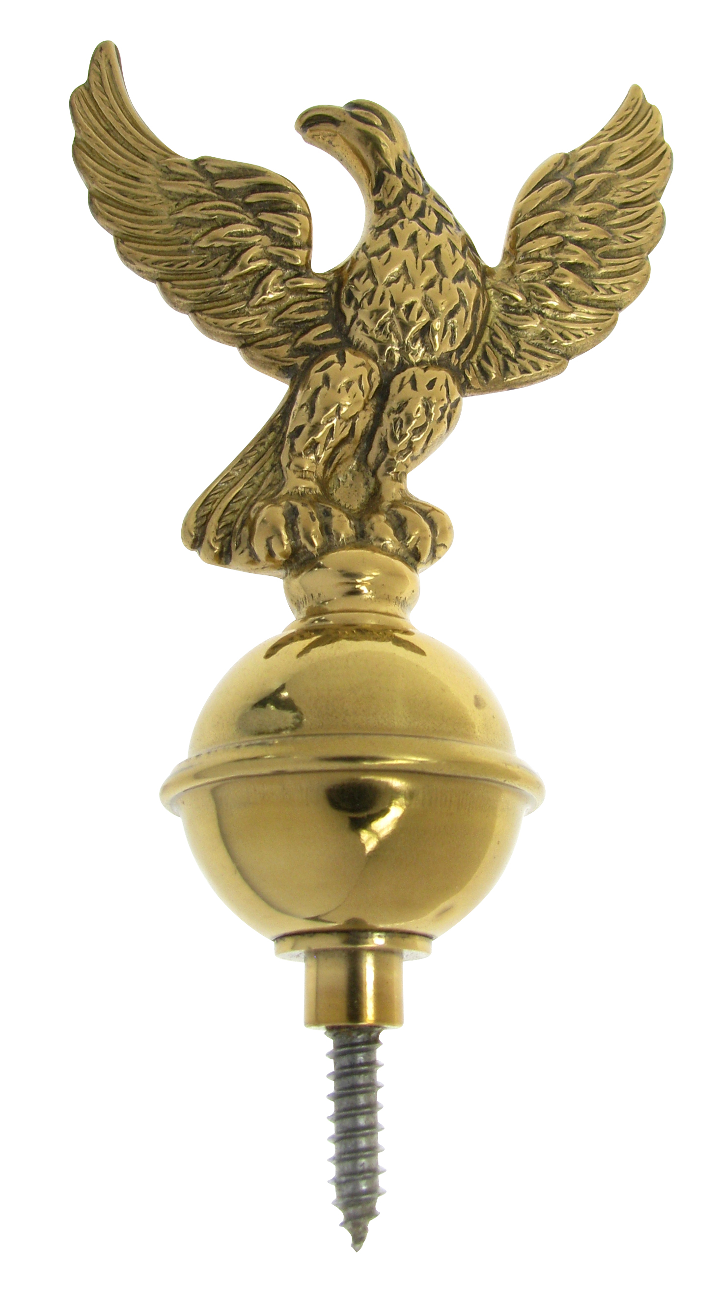 Hollow sphere with adler brass
