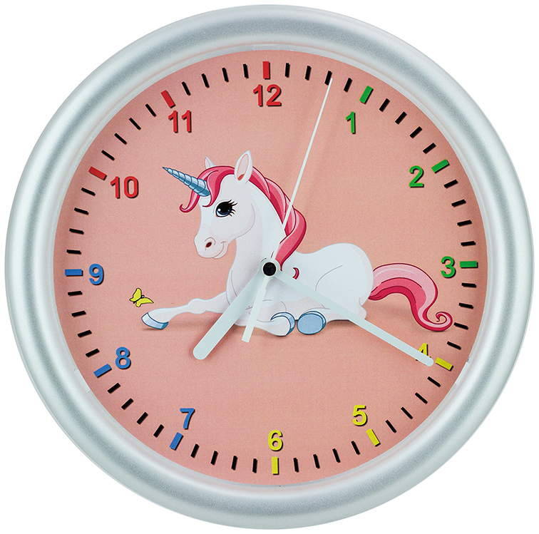 Kids wall clock Unicorn