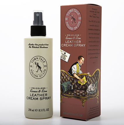 TOWN TALK Lemon & Lime Leather Cream Spray 250ml