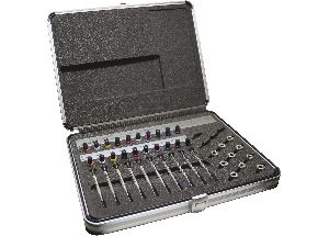 Premium case with dynamometric screwdrivers and drums Bergeon