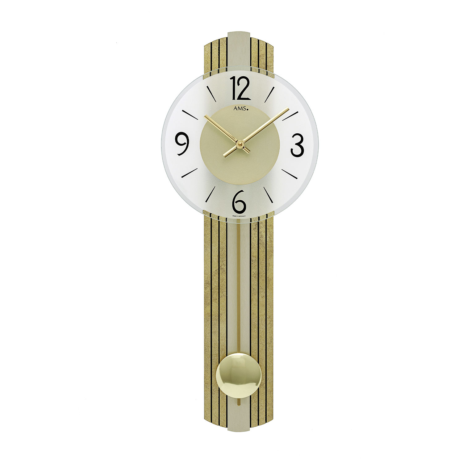 AMS Quartz Pendulum Clock W7487