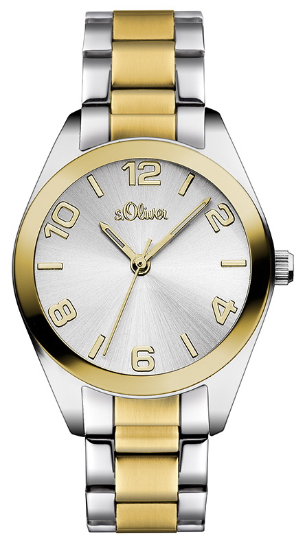 s.Oliver Edelstahlband bicolor SO-2491-MQ