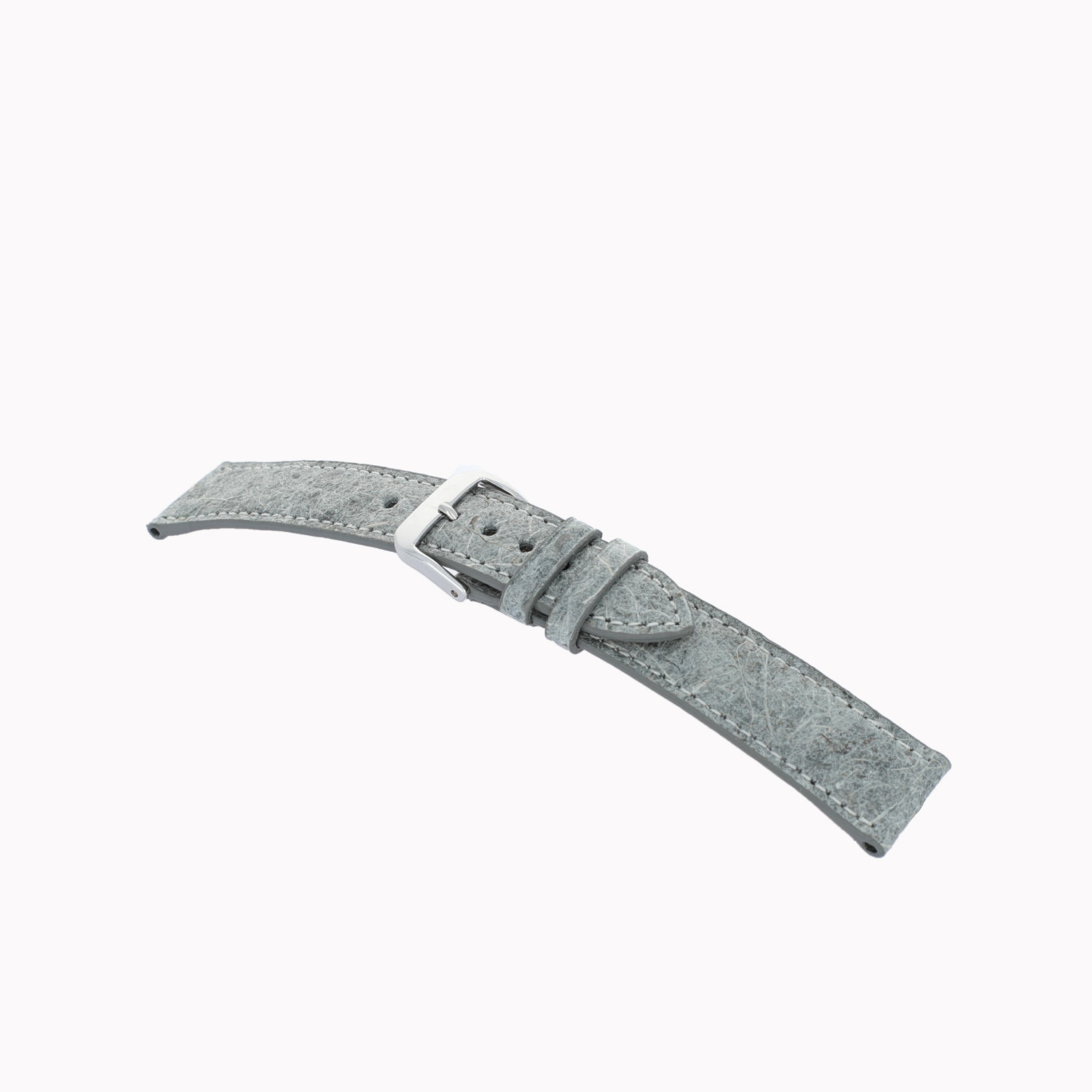 Leather strap Cisano 22mm light indigo vegan