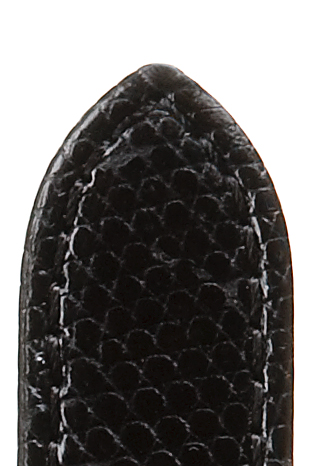 Lederband Eidechse FS 16mm schwarz