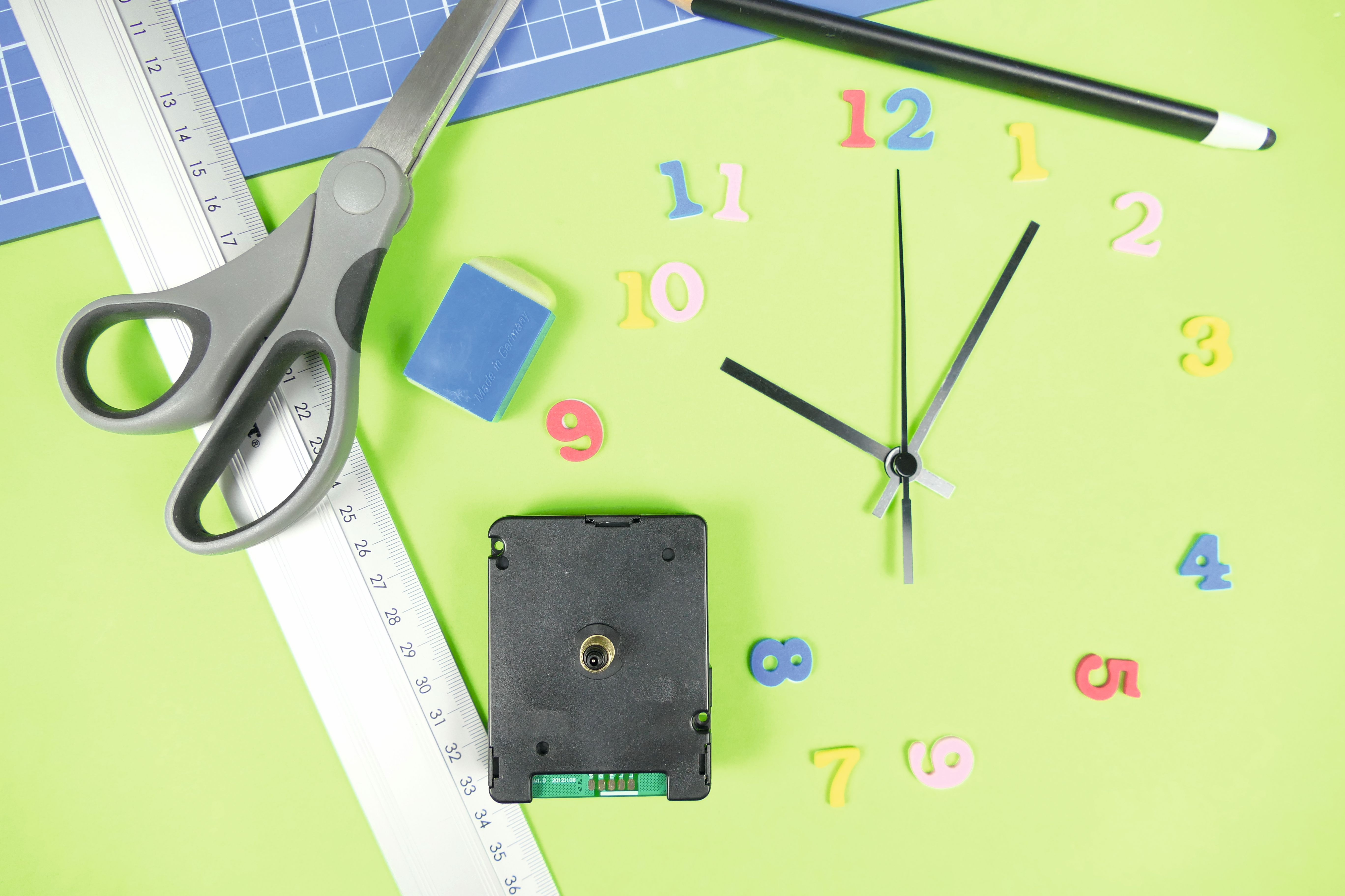 Radio controlled clock movement kits