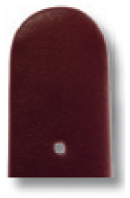 Lederband Merano 19mm bordeaux