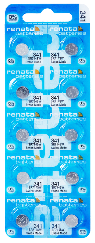 Renata 341 Knopfzelle Multipack