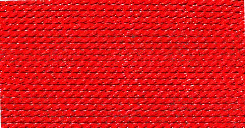 parelzijde polyamide rood nr. 8 -0,80mm - 2m / 1 naald