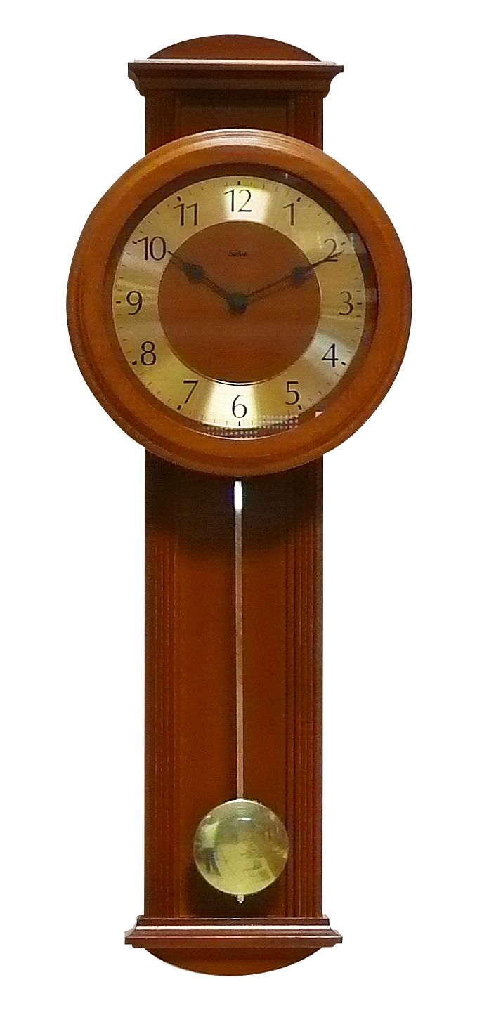 SELVA radio-controlled pendulum wall clock Kirschbaum Moosach