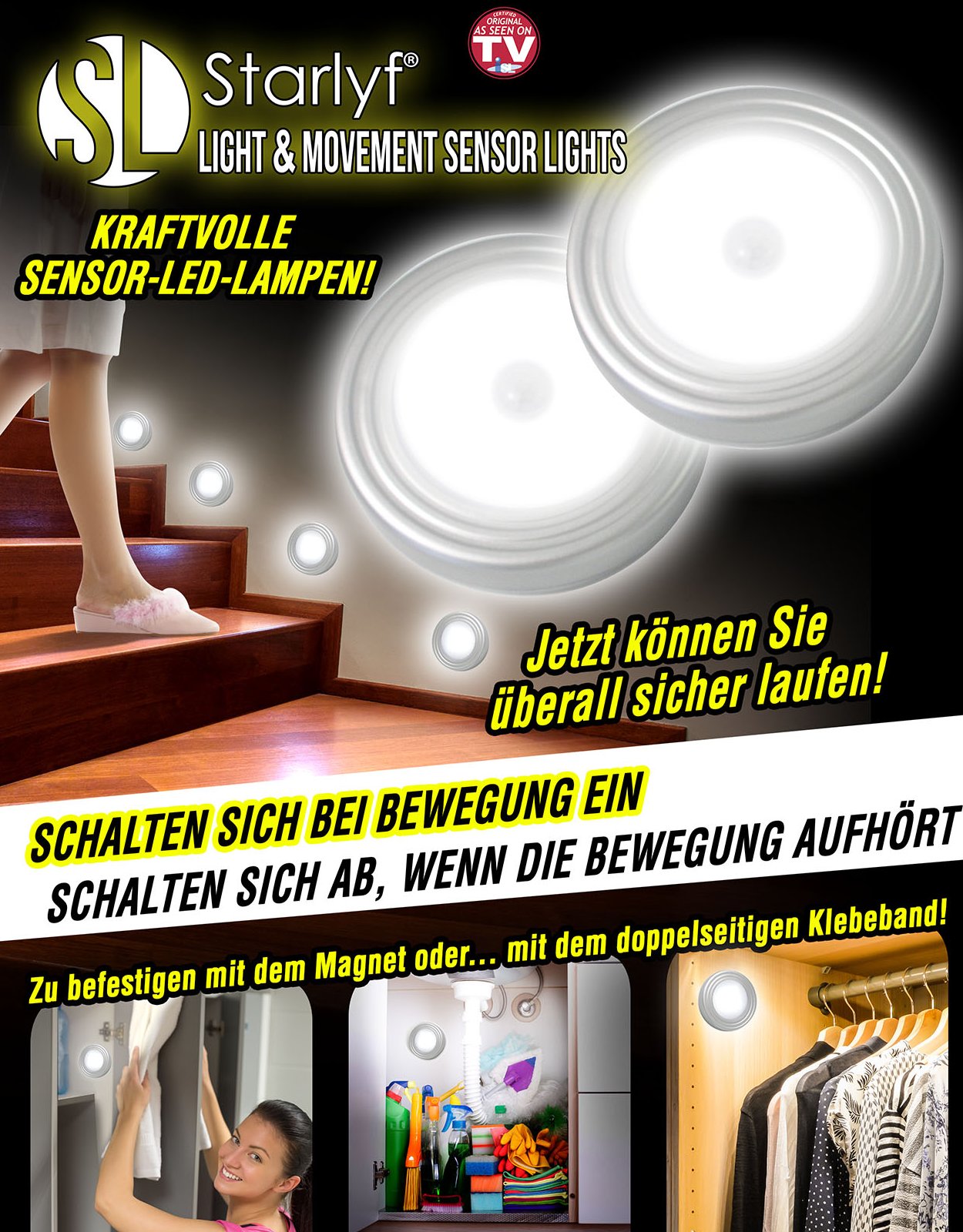 _ Bewegungssensorlampe