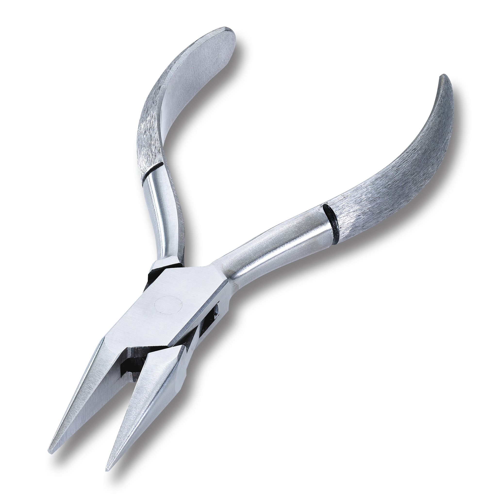 Super grip flat nose pliers with box joint.